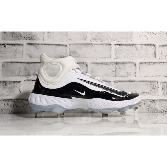 Nike Alpha Huarache Elite 4 Baseball Mid Cleats FD2744 - 101 Men's Size 7.5 - Picture 2 of 6